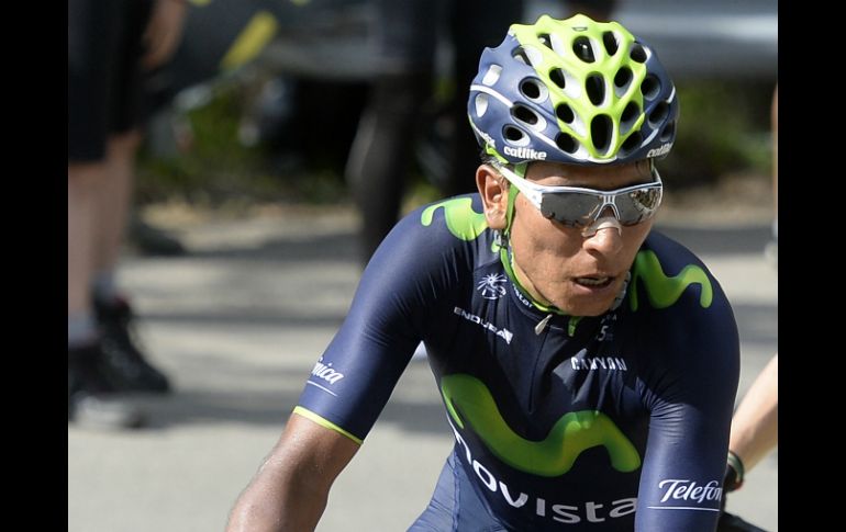 Nairo se impuso entre Ponte de Legno y Val Martello, tras 139 kilómetros. AP /