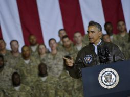 Obama dirá que se reducirá progresivamente el número de militares hasta el mínimo necesario a finales de 2016. EFE /