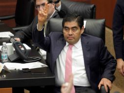 Barbosa confía que el Gobierno federal ''reflexione'' para realizar un debate serio después de la justa deportiva. ARCHIVO /