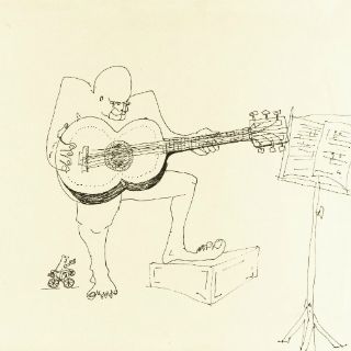 Exponen en NY dibujos y manuscritos de John Lennon