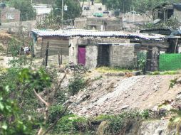 Lomas de la Primavera. Una de las colonias ubicadas en zona de riesgo de inundación en Zapopan.  /