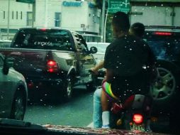 Las imágenes se esparcieron de forma viral en redes sociales. ESPECIAL /