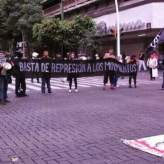 Manifestación en el Centro provoca conflictos viales