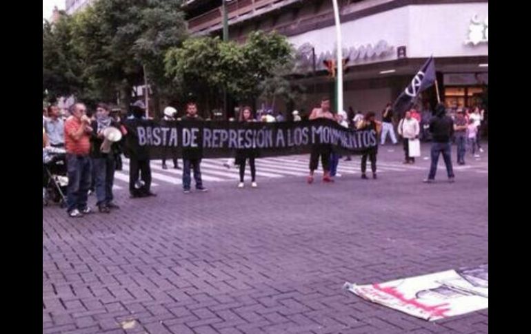 Muestran su repudio a represión de hace diez años a movilización contra Cumbre de Jefes de Estado de América Latina.  /