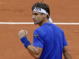 David no tuvo dificultades para imponerse en la capital francesa. AP /