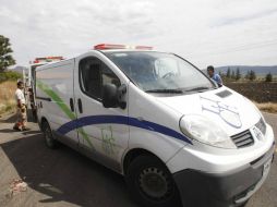 Al sitio arribó personal de Fiscalía y de Ciencias Forenses para tomar indicios de los hechos. ARCHIVO /