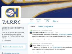 La cuenta ya alcanza los 174 seguidores. ESPECIAL /