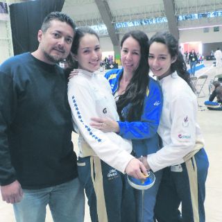 Liliana Tejeda y su pasión por la esgrima