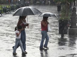 Jalisco presentará potencial de lluvias con tormentas eléctricas. ARCHIVO /