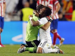 El club conquistó su décima Copa de Europa apenas el pasado 24 de abril en Lisboa. EFE /