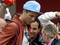 Cristiano podría regresar a la actividad para el juego contra el Tri. EFE /