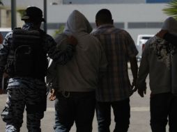 Los detenidos fueron puestos a disposición del Ministerio Público. ARCHIVO /