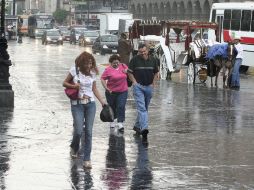 Continúan precipitaciones de menor intensidad en Jalisco. ARCHIVO /