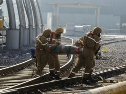 Estos simulacros forman parte de la preparación que las autoridades brasileñas han diseñado para el Mundial. EFE /