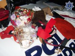 El monto fue recuperado entre ropa y bisutería, misma que levaban en una bolsa de plástico.  /