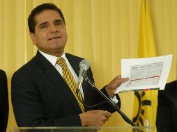 Silvano Aureoles, coordinador del PRD en la Cámara de Diputados, pide a los Estados acatar las nuevas disposiciones electorales. ARCHIVO /