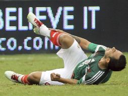 El mediocampista ofensivo no podrá ir a  la copa del mundo. NTX /