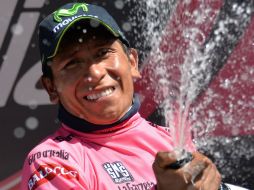 Quintana llega como líder a la última etapa, que será de mero trámite.. AP /