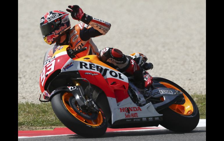 Márquez ha tenido una temporada perfecta, está en calidad de invencible. AP /