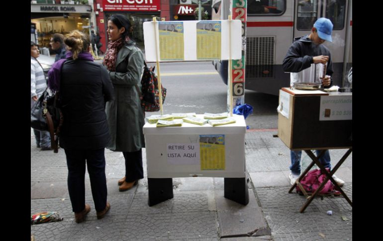Se espera una participación del 40 por ciento del electorado. EFE /
