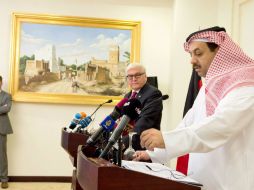 El ministro catarí de Asuntos Exteriores subraya que la mediación se funda en principios humanitarios. EFE /