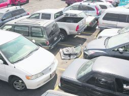 EFICACIA. La Fiscalía del Estado regresa más de la mitad de los coches hurtados en lo que va de 2014.  /