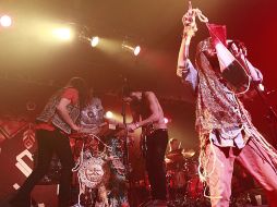 Crystal Fighters complació a los asistentes con temas de su nueva producción y de su anterior álbum.  /