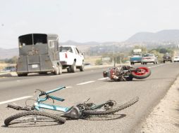 El conductor de la motocicleta, en el accidente de Ixtlahuacán de los Membrillos, fue reportado como fuera de peligro.  /