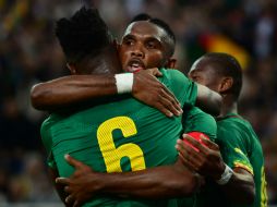 Camerún sacó un empate (2-2) en un duelo de preparación para el Mundial frente a Alemania el domingo. AFP /