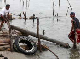 Ríos y arroyos han crecido su caudal ante la presencia de lluvias ocasionadas por la depresión tropical 2-E. NTX /