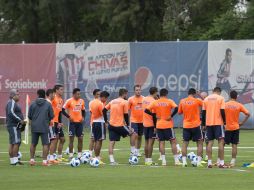 Los futbolistas tienen un panorama prometedor en el aspecto físico, indicó el preparador. MEXSPORT /
