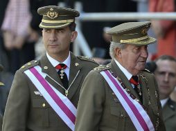 Felipe VI será proclamado rey de España el 18 de junio, para ocupar el lugar que dejó su padre Juan Carlos. EFE /