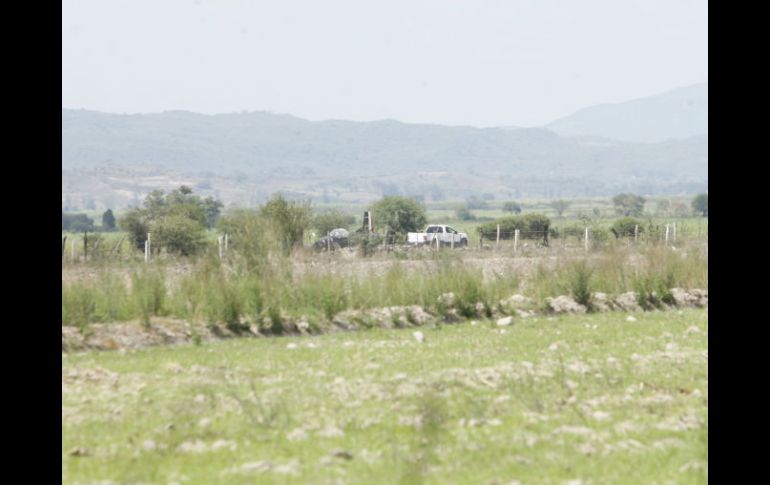 La avioneta cayó en las inmediaciones de la ranchería denominada Pacana.  /