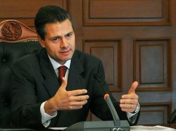 Peña Nieto prevé el aumento de los flujos turísticos y la promoción de una mayor cooperación con otros países. ARCHIVO /