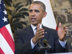 Obama asegura que la presencia militar en Europa demuestra su inquebrantable compromiso con aliados de la OTAN. AFP /