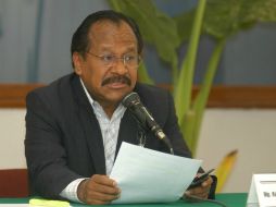 Alejandro Sánchez Camacho confirma que el viernes se encontrará con consejeros del INE. ARCHIVO /