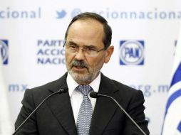 Gustavo Madero se reúne con un grupo de legisladores de su partido, para trazar una ruta en el tema de telecomunicaciones. ARCHIVO /