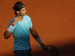 Rafael se repuso de haber perdido el primer set y salió triunfante. EFE /