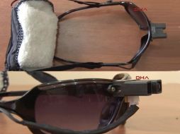 Las gafas son un prototipo muy simple, pero que podría fácilmente desarrollarse. ESPECIAL /