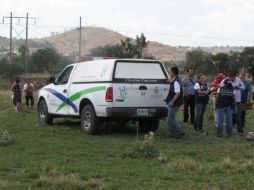 El cuerpo fue hallado tirado en un predio de la colonia Los Amiales.  /