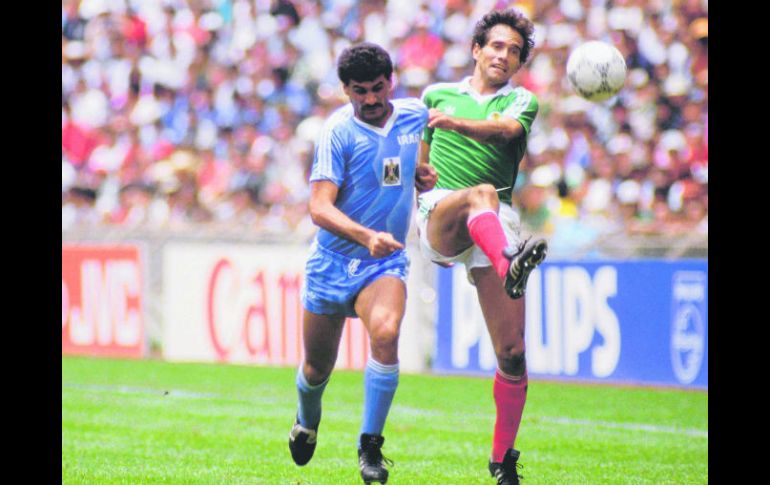 Fernando Quirarte marcó dos goles de los seis que anotó México en su segundo Mundial. MEXSPORT /