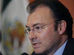 Videgaray agrega que el Banxico está actuando con una gran responsabilidad y con oportunidad.  /