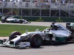 Lewis Hamilton tuvo su mejor vuelta en un minuto 16.118 segundos. AP /