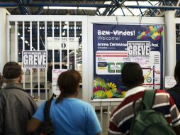 La huelga es una más de las protestas que aprovechan la cercanía de la Copa para ganar visibilidad. EFE /