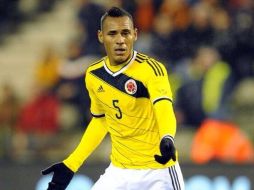 Leao Ramírez, jugador rojinegro, quedó fuera de la Selección de Colombia para Brasil 2014 por lesión en la rodilla izquierda. ESPECIAL /