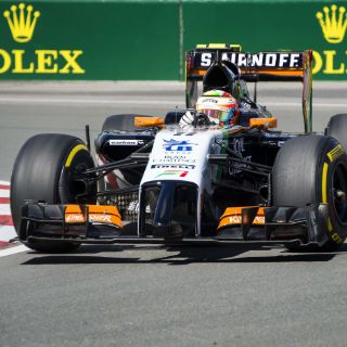 Sergio Pérez, optimista para sumar puntos en Montreal