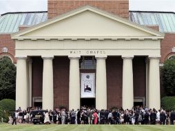 La poeta vivió en Winston-Salem hasta su muerte, dando clases durante más 30 años en la universidad. AP /