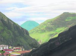Un romántico e inspirador paisaje típico de Ecuador.  /