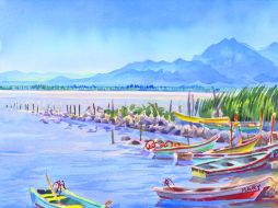 La presa de la Vega, es un espacio que combina la belleza natural con un fuerte crecimiento turístico.  /