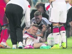 Marco Reus, de 25 años, pasaba por un gran momento y le tenían considerado como un jugador protagónico para Alemania. AFP /